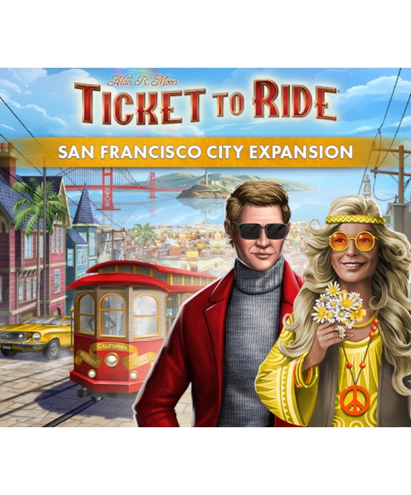 Ticket to Ride - San Francisco City Expansion DLC Steam Key GLOBAL